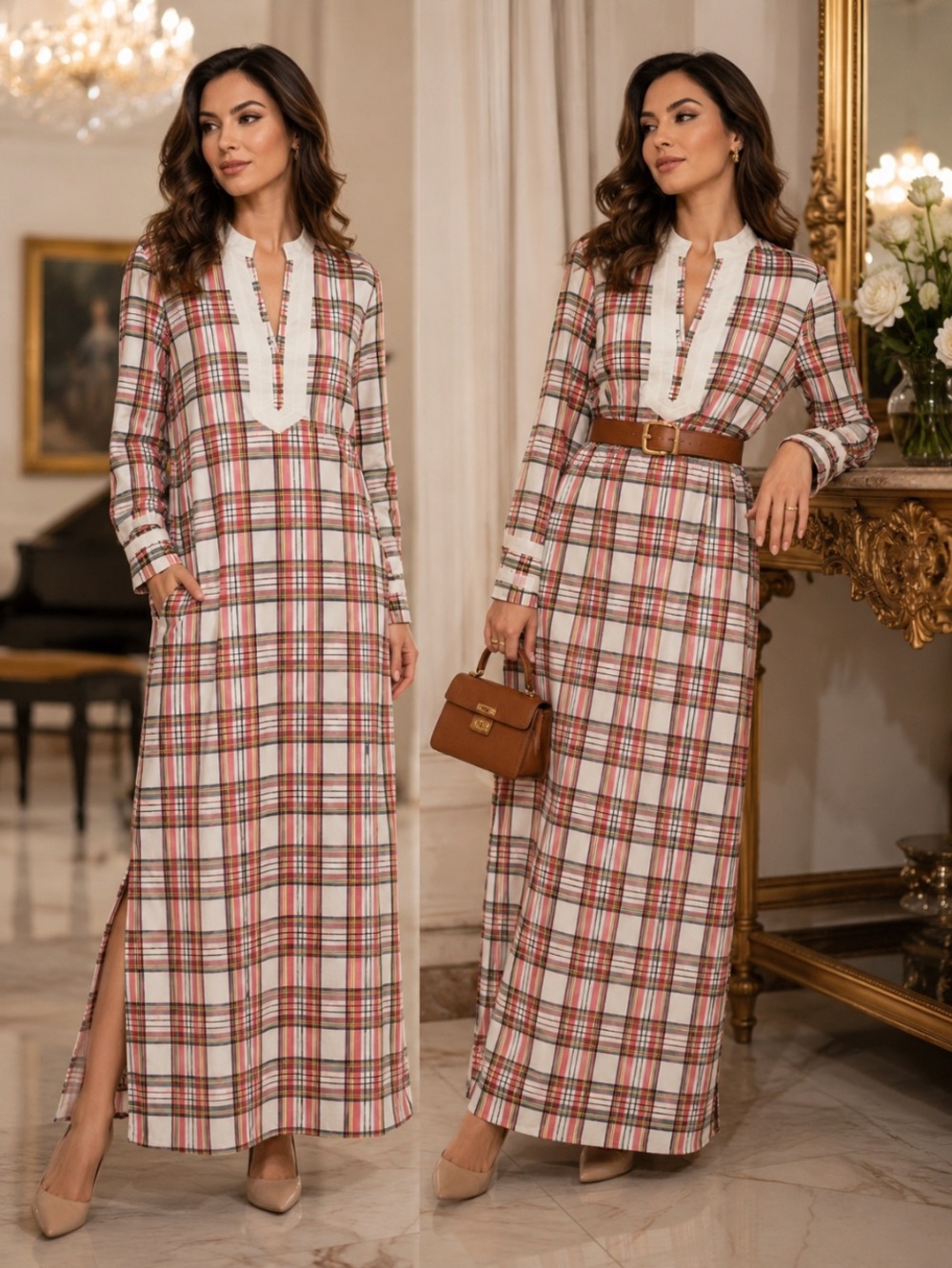 New STS sail to sable  maxi dress size L